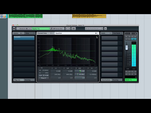 New Matching Features in the Curve EQ, New Spectrum Analyzer | New Features in Cubase 7