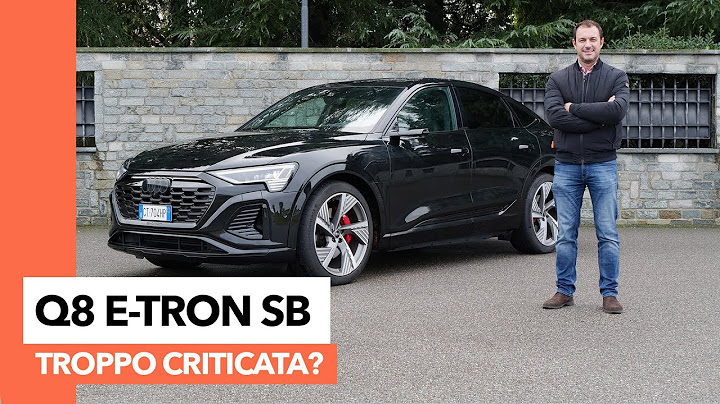 Audi Q8 e-Tron Sportback 2024 | La prima Audi ELETTRICA è migliorata NEL TEMPO?
