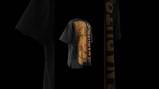 Naruto T-shirt 3D Mockup for a new Brand
