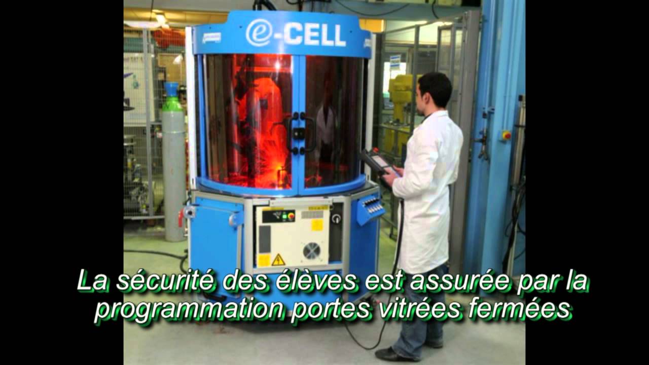 COMMERCY ROBOTIQUE  Installation Robot : Cellule de formation E-CELL