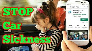 Stop Car Sickness Kinestop App Review screenshot 5