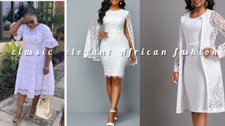 “Stunning African Lace Dress Styles You Need to See | Elegant Looks for Weddings, Parties & Church” screenshot 1