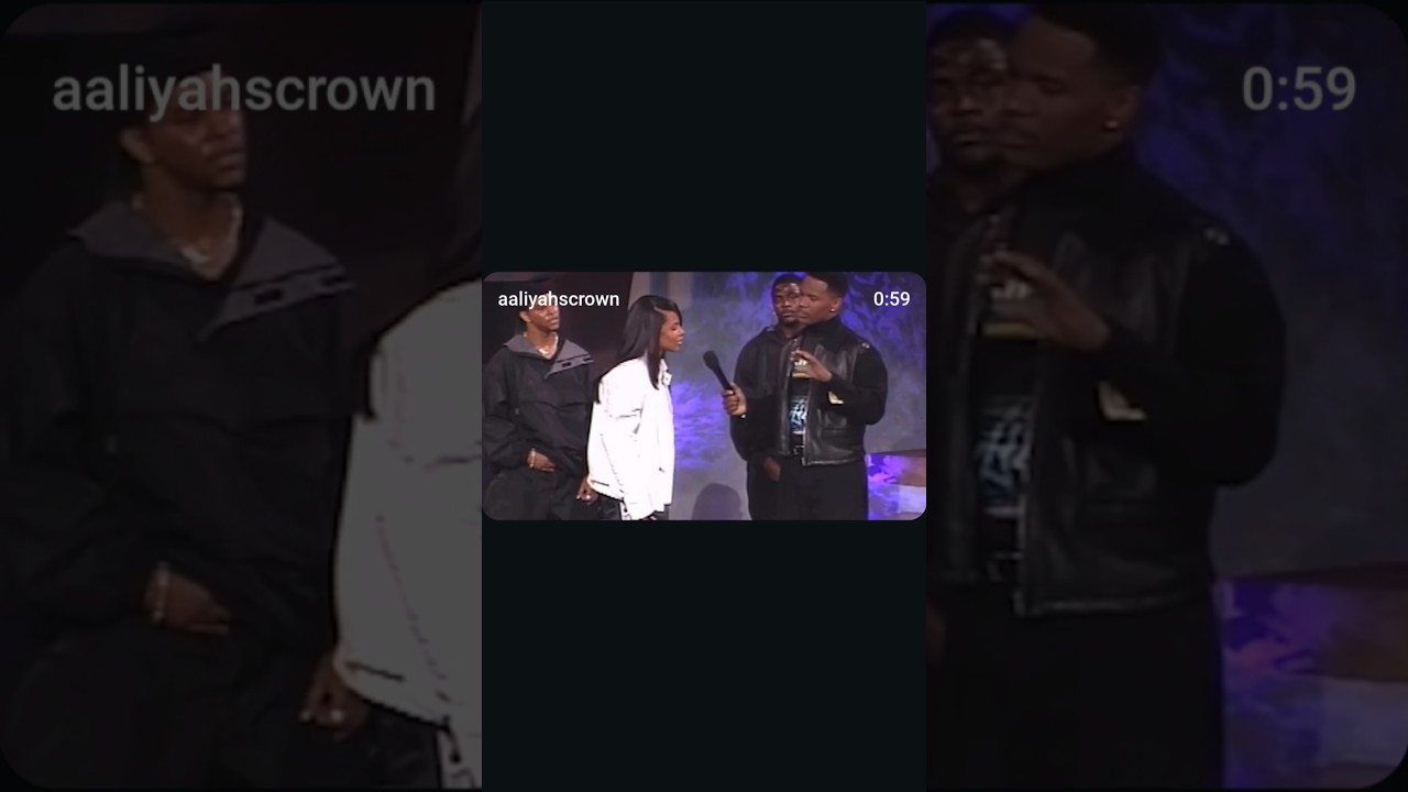 Aaliyah Defined 90s Cool at the 1996 Soul Train Awards 👑✨ 