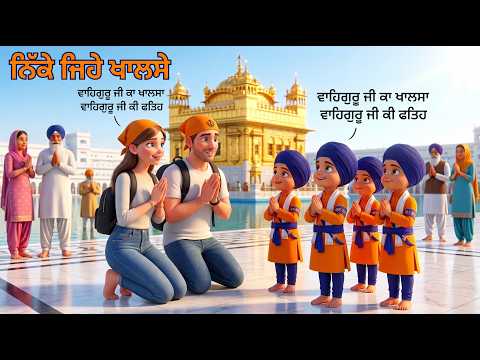 ਨਿੱਕੇ ਜਿਹੇ ਖਾਲਸੇ | Nikke Jihe Khalsa | New Punjabi Kids Poem | Playtime Punjabi
