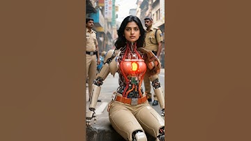 Humanoid robot 2025 community security guard #humanoid #robot #aiart