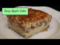 Easy Apple Cake Recipe - How to Make the Easiest Apple Cake