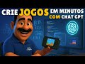 Construa um jogo completo usando o ChatGPT #gamer #chatgpt #jogosmobile