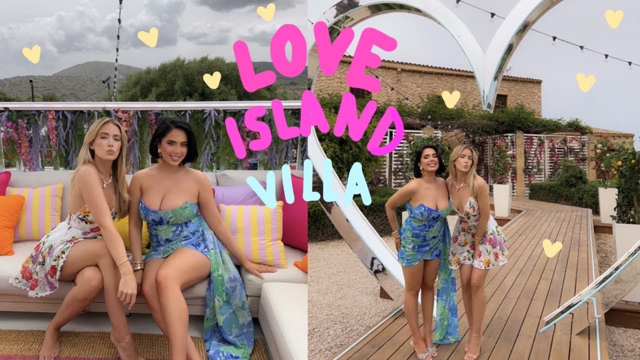 GOING INTO THE LOVE ISLAND VILLA!!! | with boots omg | Sophia and Cinzia | ad