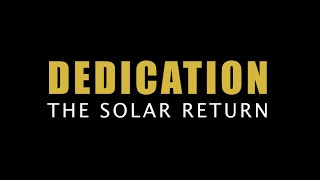 DEDICATION: The Solar Return (Shortfilm)
