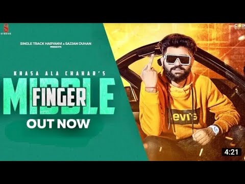 Middle Finger - Khasa Aala Chahar | Tere Mantri Se Link Suna Se Tu Power Me | New Haryanvi Song 2020