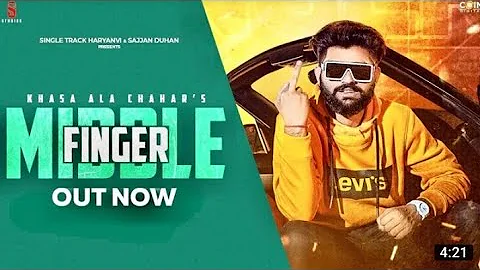 Middle Finger - Khasa Aala Chahar | Tere Mantri Se Link Suna Se Tu Power Me | New Haryanvi Song 2020