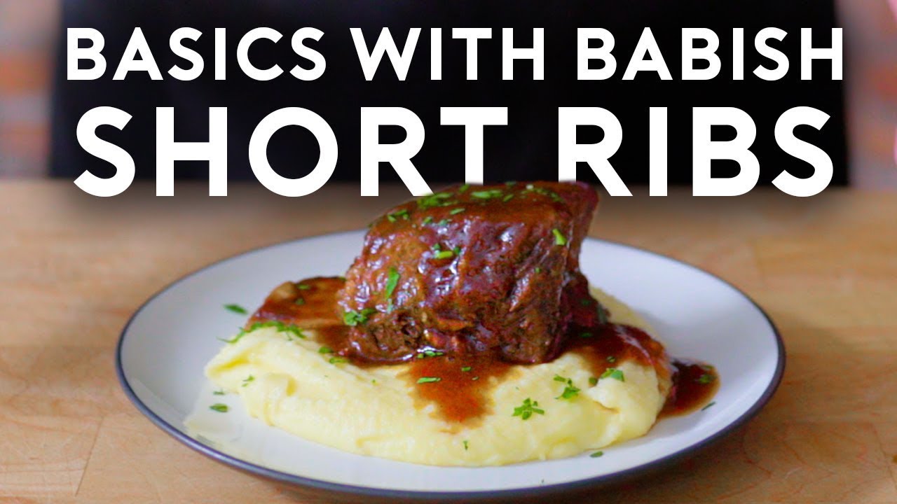 Braised Short Ribs | Basics with Babish | Babish Culinary Universe