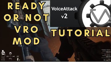 How to setup voice commands for ready or not VRO mod (tutorial and troubleshooting)