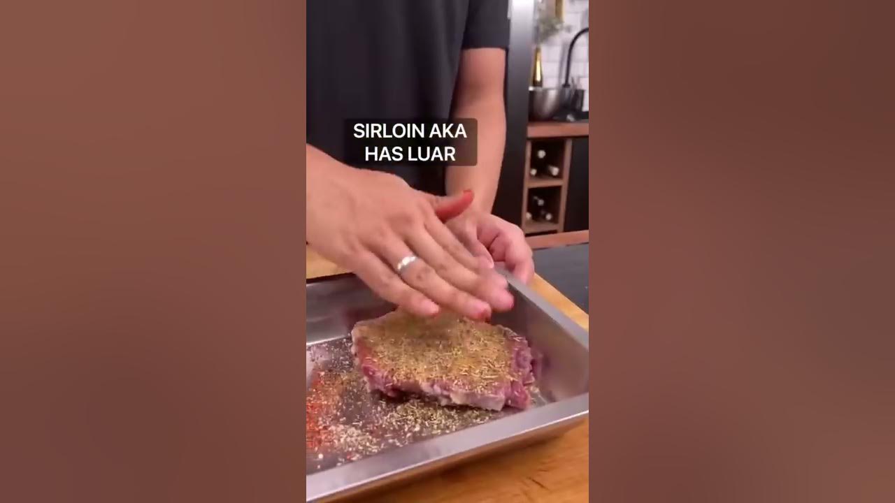 BIKIN STEAK DARI DAGING PASAR  RASANYA.......