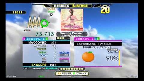 Smiling Passion / ときめきアイドル project [DOUBLE EXPERT (EDP)] : DanceDanceRevolution A (DDR A)