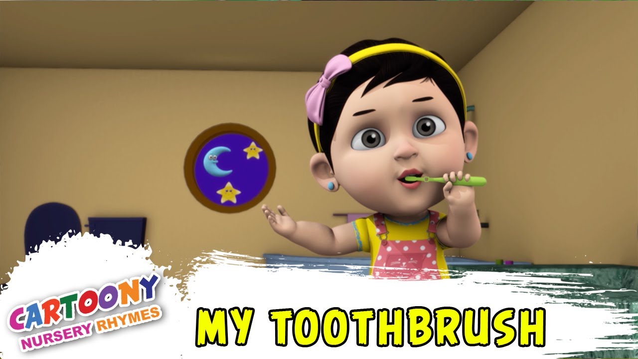 Nyra's My Toothbrush Rhyme Educational Rhymes for Kids Learning