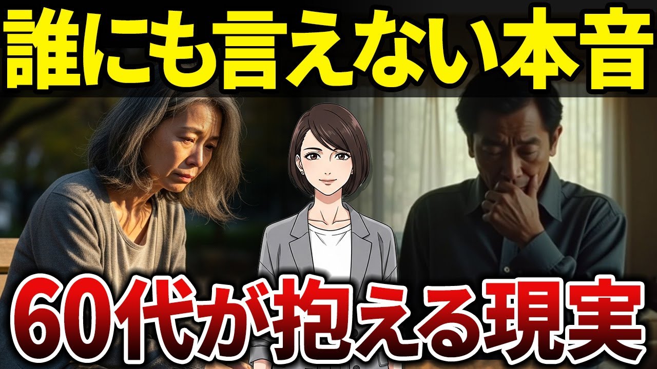【残酷な現実】リアルでは絶対言えない！60代が語る本当の老後…理想と残酷な現実とは？【シニアの口コミ】