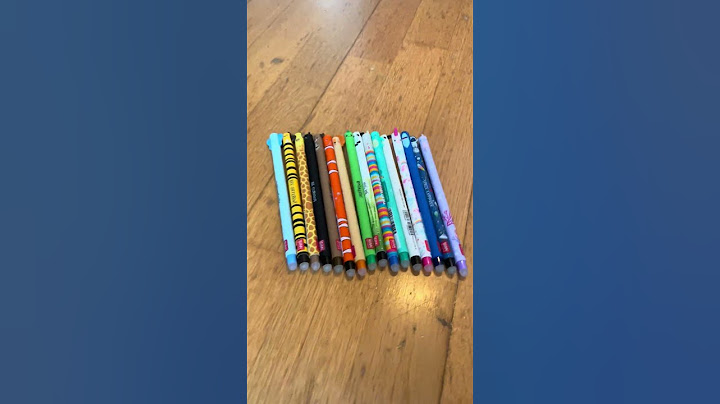 POV ma collection de stylos legami