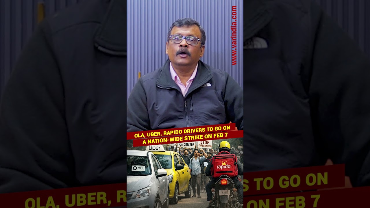 Водители Ola, Uber и Rapido проведут общенациональную забастовку 7 февраля.
