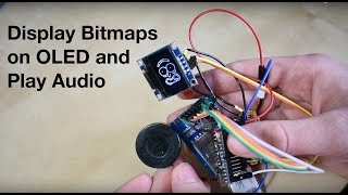 Display bitmaps on 0.96” OLED & play .wav audio on Arduino Nano (Pickle Rick followup video)