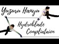 Yuzuru Hanyu Hydroblading for 1 Minute and 42 Seconds Straight | Hydroblade Compilation