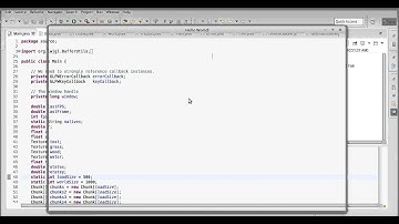 First attempt at 3D LWJGL Terrain