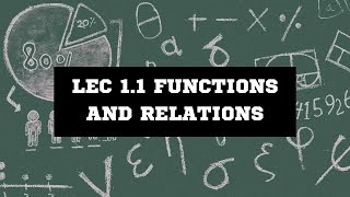 Lec 1.1 Functions and Relations (Taglish)