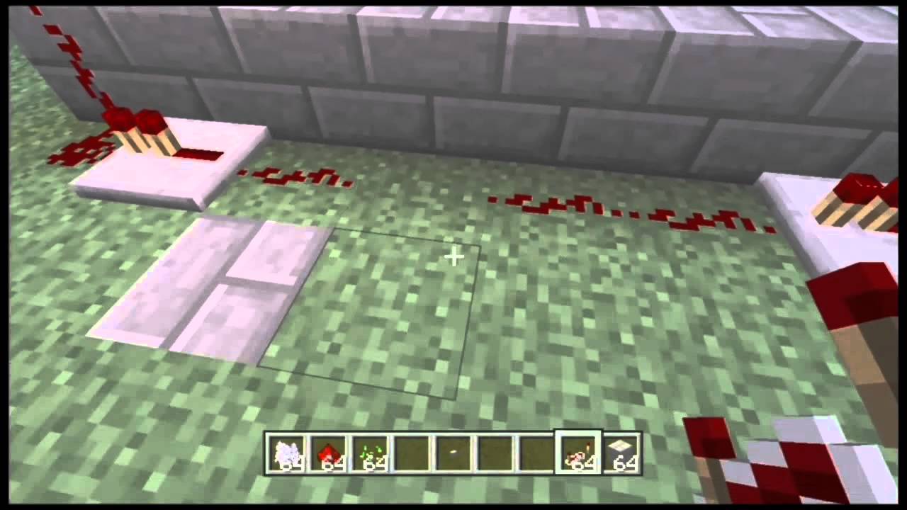Minecraft Automatic Wheat Farm Dispenser