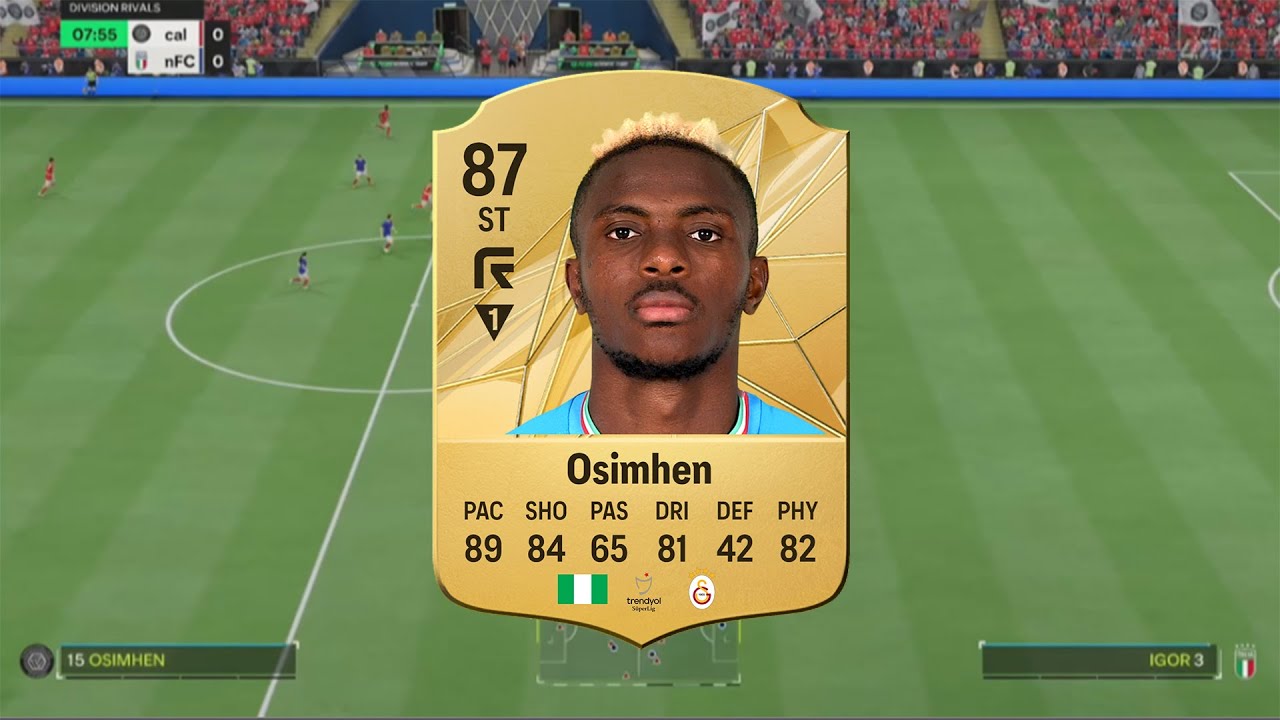 EA FC 25 - 87 Osimhen - Ultimate Team Gameplay