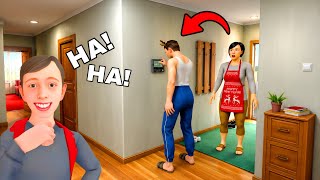 Gennady Managed To Closed The Gate & Andrew Shocked In Schoolboy Runaway Stealth Full Gameplay