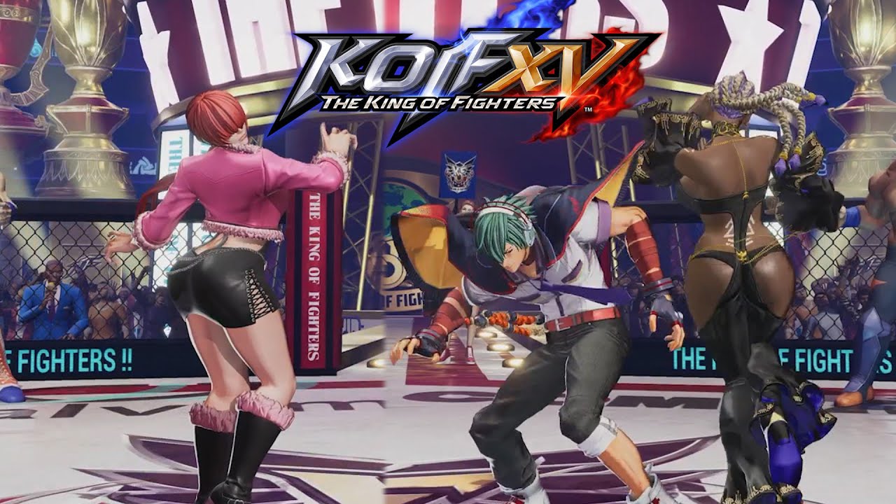 King Of Fighters XV - All Taunts/Throws/Mid-Victory Poses [OPEN BETA#1 ...