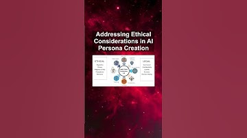 Addressing Ethical Considerations in AI Persona Creation #ai #artificialintelligence Addressing