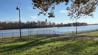 Wild Boat Action on the Delaware River | Stunning Grundy Library Riverfront View
