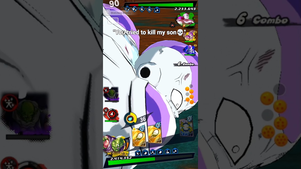 "Ultra Full Power Frieza Got Cooked By Aura Farmer Piccolo😈💥" 