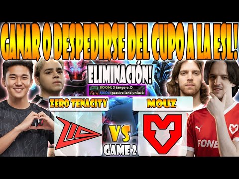 MOUZ vs ZERO TENACITY BO3[GAME 2]ELIMINACION-CRYSTALLIS, SELERI VS MOOZ-ESL ONE BIRMINGHAM 2026: WEU