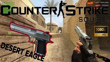 Counter-Strike: Source (2022) - de_dust2_unlimited - Desert Eagle Gameplay (PC HD) [1080p60FPS]