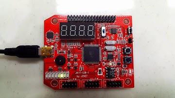ATmega128 LED