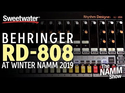 Behringer RD-808 at Winter NAMM 2019