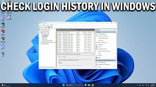 How To Check User Login History in Windows 11 or 10 - Easy Fix