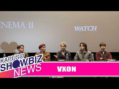 VXON eyes future global performances and acting projects | Kapuso Showbiz News