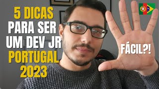 5 dicas para conseguir emprego de DEV JR em Portugal 2023 #programadoremportugal screenshot 4