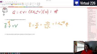 AP Physics 2 Vid21 - Capacitor Example1