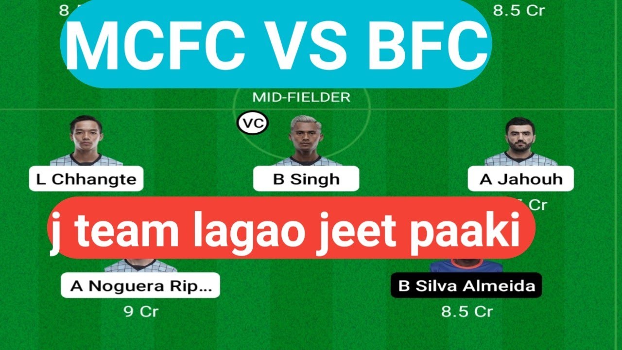MCFC Vs BFC Dream11 Team MCFC Vs BFC Hero ISL Dream11 Prediction MCFC mcfc-vs-bfc-dream11-team-mcfc-vs-bfc-hero-isl-dream11-prediction-mcfc