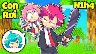 H1h4 Bất Ngờ Khi Yummie Giả Con Rơi Trong Minecraft 🤣🤩