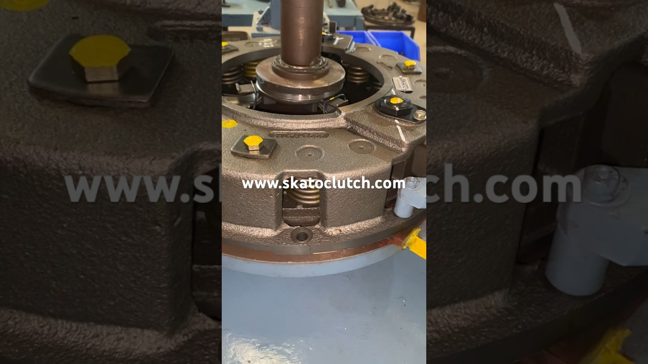 GB75 380MM clutch assembly testing || pressure plate || truck clutch 