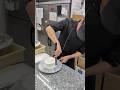 クリスマス2025、新作ケーキのナッペ作業。ちょっと工夫した模様の付け方のお披露目😘皆さんのお菓子作りにも参考にしてみてくださいね(⁠ ⁠◜⁠‿⁠◝⁠ ⁠)⁠♡