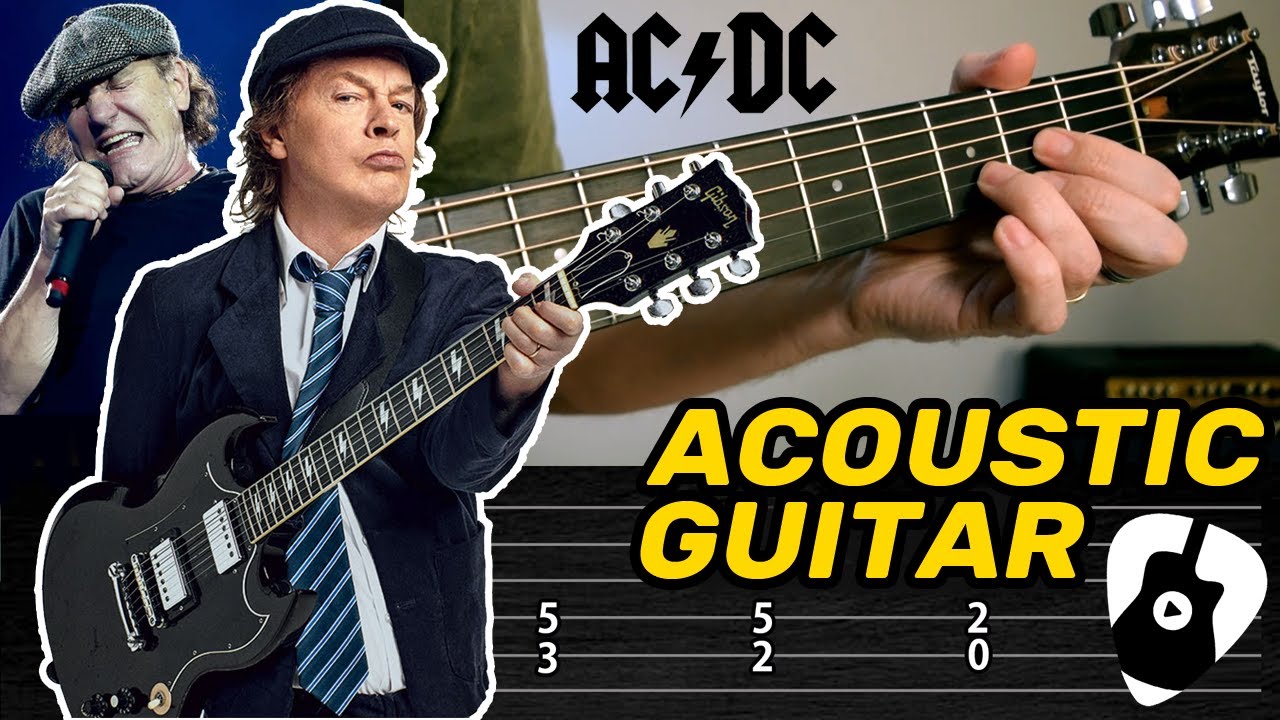 Aprende Las 7 Mejores Canciones de AC/DC en Guitarra Acustica ¡De Fácil ...