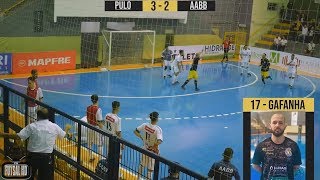 Melhores Momentos Pulo do Gato X AABB | 12ª Rodada | Liga Paulista de Futsal 2018 (30/07/2018) screenshot 2