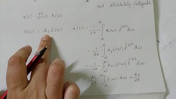 Fourier Transform of a DC value|| KTU EC202|| Signals and Systems|| MODULE3