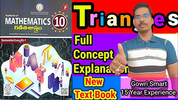10th Class Maths New Syllabus|| Chapter-6|| Triangles Full Concept|| Must Watch Video || #viral